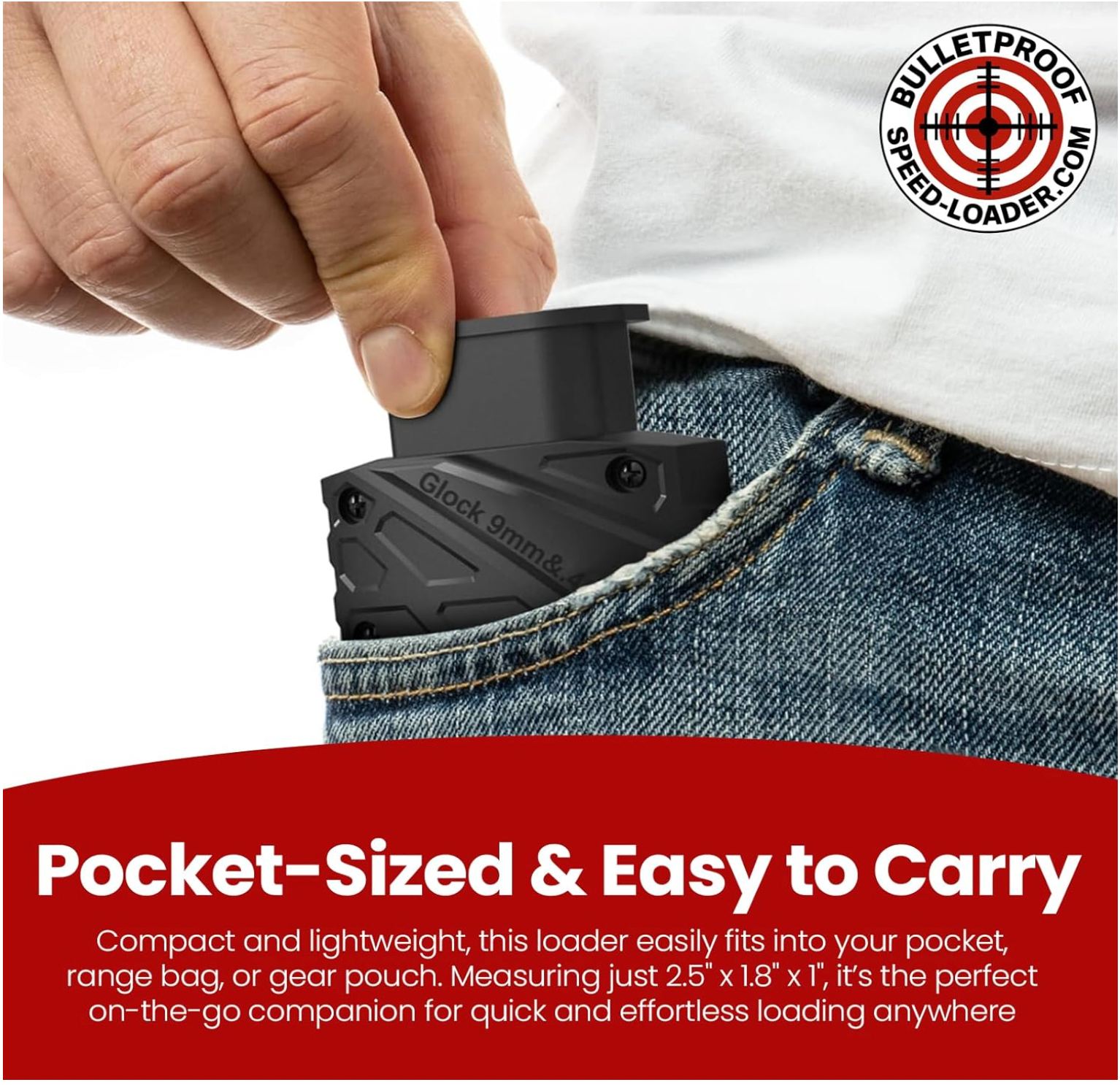 Bulletproof EZ-Mag Pistol Speed Loader